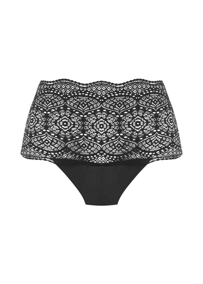 Figi Fantasie LACE EASE FL2330BLK Invisible Stretch Full Brief Black 