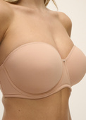Biustonosz Fantasie AURA FL2320NAE Uw Moulded Strapless Bra Natural Beige