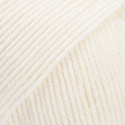 Ciepły i przytulny szal Nitkowe Love 230x35 cm 100% Baby Merino 02 Ecru
