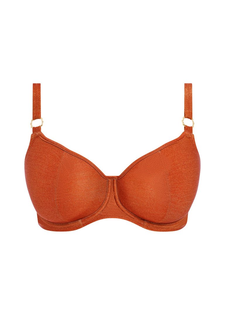 Biustonosz kąpielowy Freya Swim ARIZONA WAVE AS206103GOL Uw Sweetheart Bikini Top Golden Hour