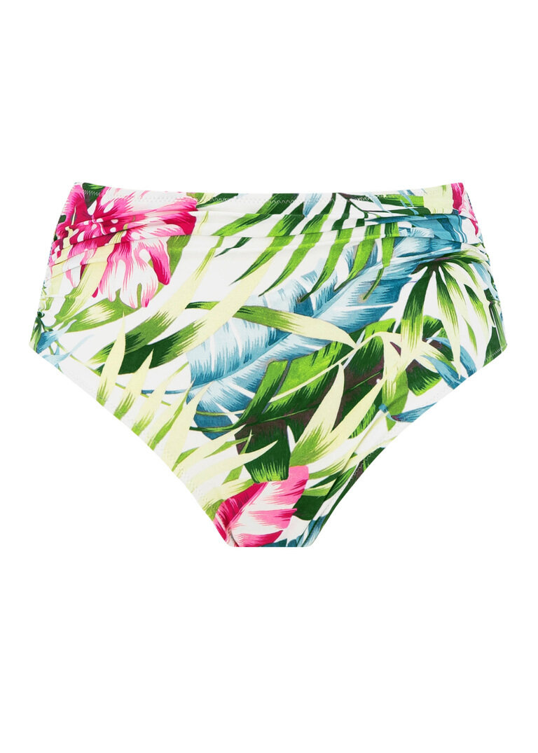 KOMPLET - Kostium kąpielowy dwuczęściowy Fantasie Swim LANGKAWI White FS501705WHE + FS501771WHE (34F, 44E + XL)