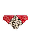 Stringi Freya CHERISH ME AA404070REO Thong Red Leopard