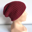 KIARA Beanie 100% Alpaca 3900 pomidorowy