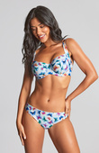 Figi kąpielowe Panache Swim FLUTTER SW1726C Classic Bikini Bottoms Flutter Print