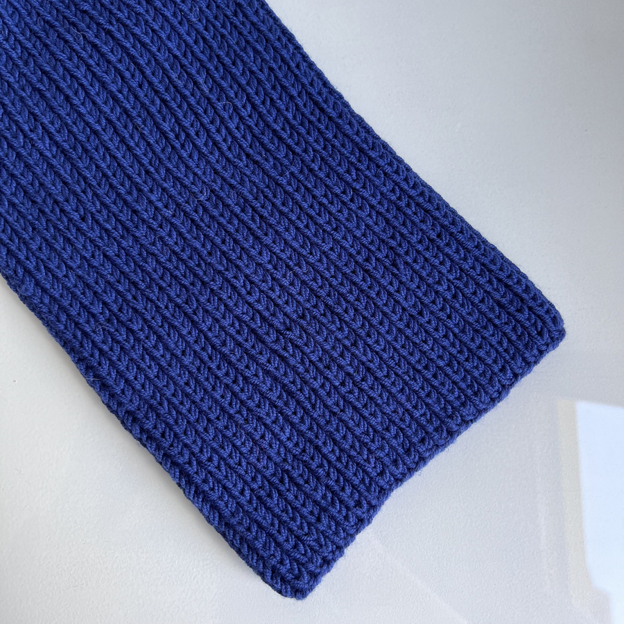 NANA Handmade Merino Wool Beanie 30 Blue Winter