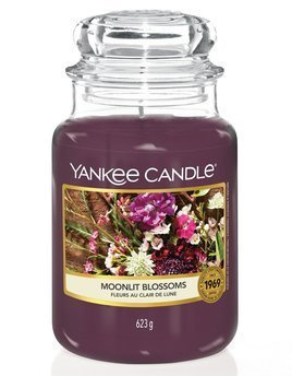 Duża świeca zapachowa Yankee Candle MOONLIT BLOSSOMS