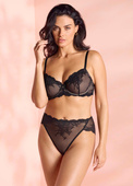 Figi Wacoal VIVID ATTRACTION WA841384BLK High Leg Brief Black