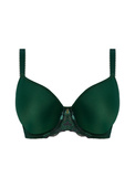 Biustonosz Freya LOVELAND AA401031BOR Uw Moulded Plunge T-shirt Bra Boudoir Noir