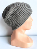 VARELLA Merino Wool Beanie 57 Grey-Brown