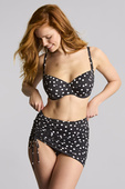 Spódniczka kąpielowa z majtkami Panache POLKA DOT SW2078 Skirted Bikini Bottoms Polka Dot Print