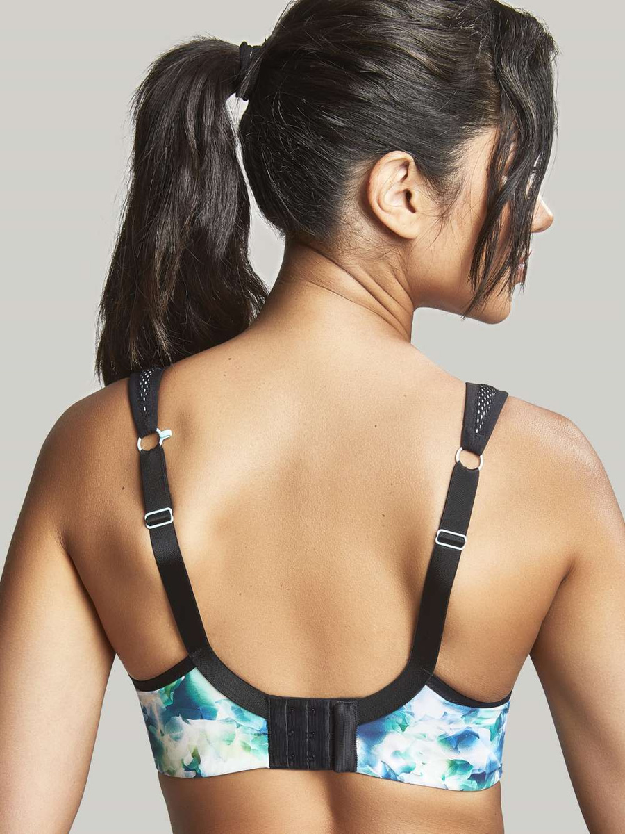 Biustonosz sportowy Panache Sport POWER 5021B z fiszbinami Digital Bloom