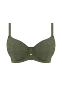 Biustonosz kąpielowy Freya Swim NOMAD NIGHTS AS205403SAE Uw Sweetheart Bikini Top Sage