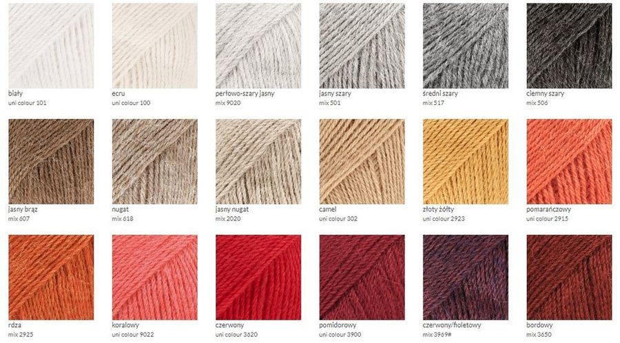 Chusta wykonana ręcznie 100% Alpaka Ametyst