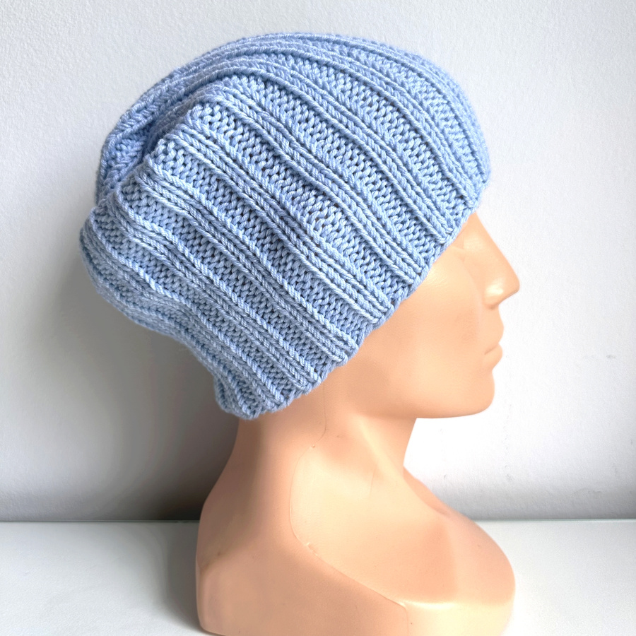 HELLI Women's Merino Wool Beanie 11 Steel Blue Winter