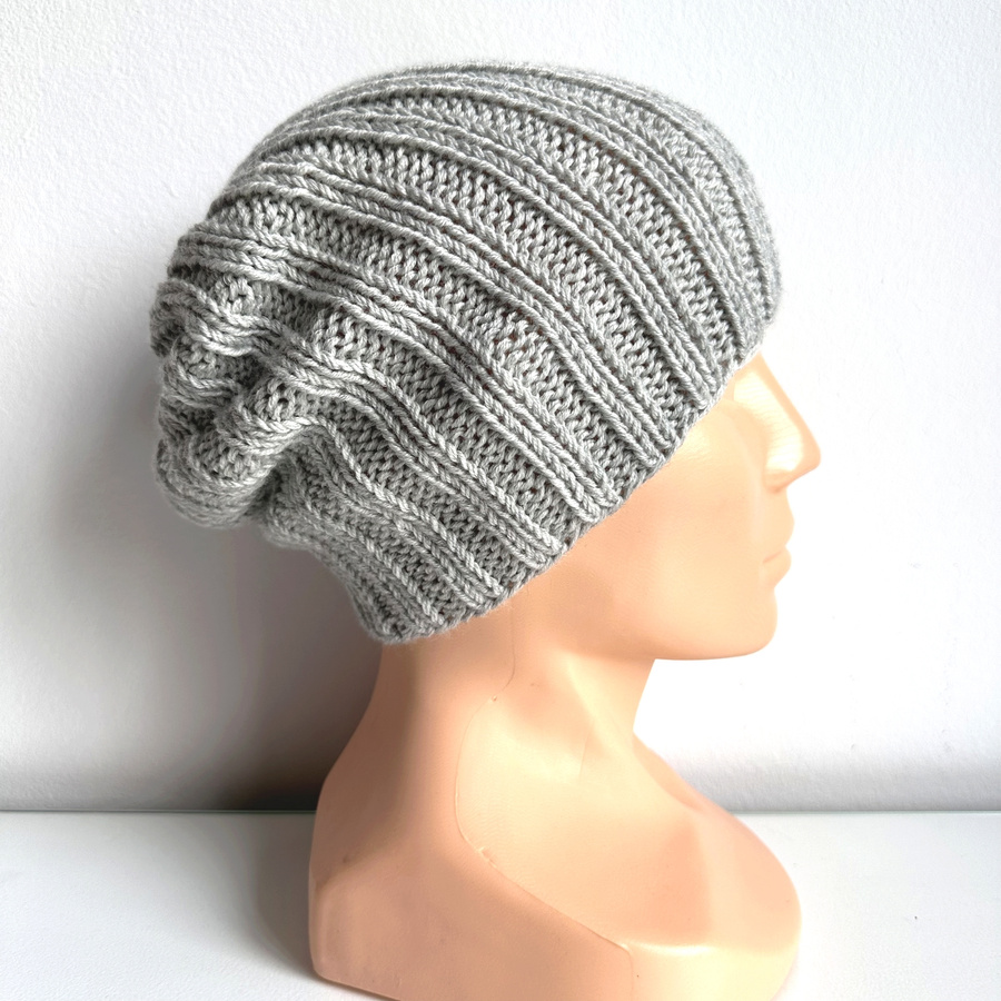 HELLI Merino Wool Beanie 22 Light Grey