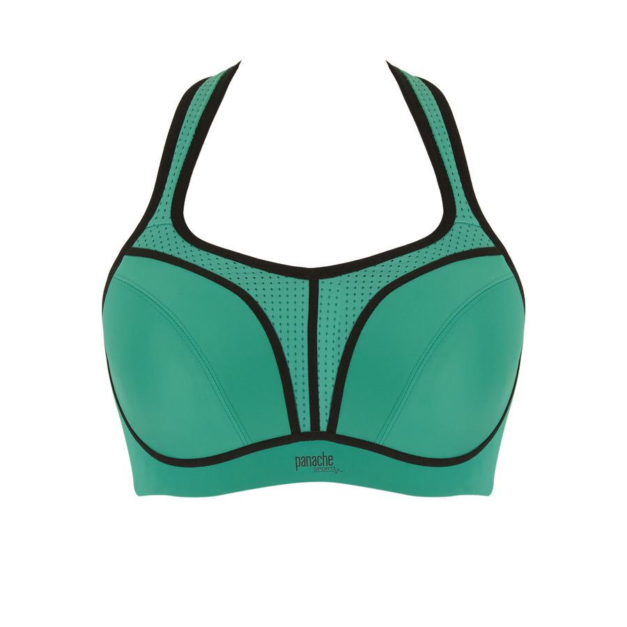 Biustonosz sportowy Panache Sport POWER 5021C Wired Sports Bra Black/Chalk