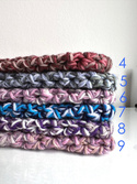 Beanie hat made of 100% Baby Merino Multicolor (shade 8, unique)