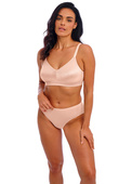 Braletka Wacoal BACK APPEAL WA852303253 Wire Free Bra Rose Dust