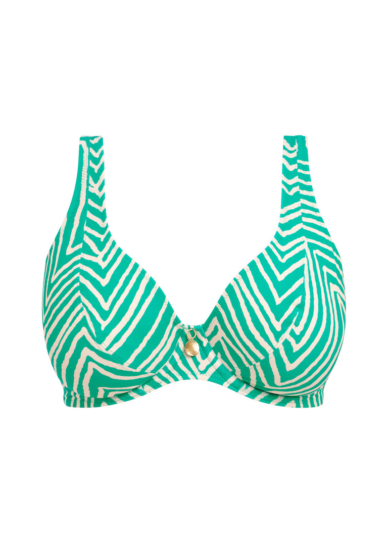 Biustonosz kąpielowy Freya Swim FIJI FALLS AS206813MAR Uw High Apex Bikini Top Marine