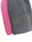 Czapka wełniana NANA 100% Baby Merino 34 Wrzos