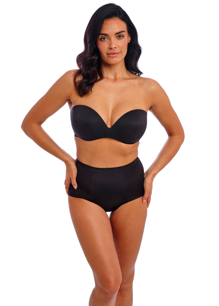 Biustonosz strapless Wacoal INES SECRET WE601011BLK Uw Moulded Strapless Bra Black
