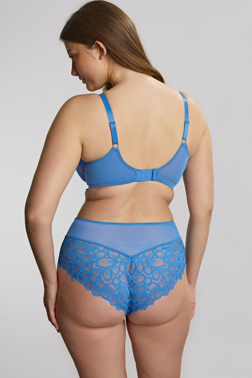Figi pełne Panache ALLURE 10764 Deep Brief Azure Blue