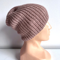 NANA Handmade Baby Merino Wool Beanie 49 Pustynna Róża