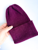 HELEN Beanie 100% Alpaca 9045 Ruby
