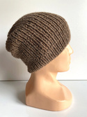 KIARA Beanie 100% Alpaca 607 Brown