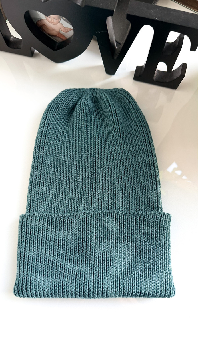 VARELLA Merino Wool Beanie 66 Mglisty Las