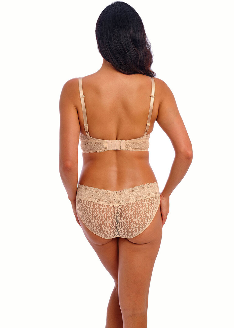Biustonosz braletka Wacoal HALO LACE WA811205NUE Soft Cup Bra Nude