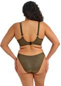 Biustonosz kąpielowy Elomi Swim SUNSET SHIMMER ES803227GOR Uw Plunge Bikini Top Gold Rush