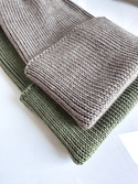 VARELLA – czapka z wełny merino 57 szaro-brązowa