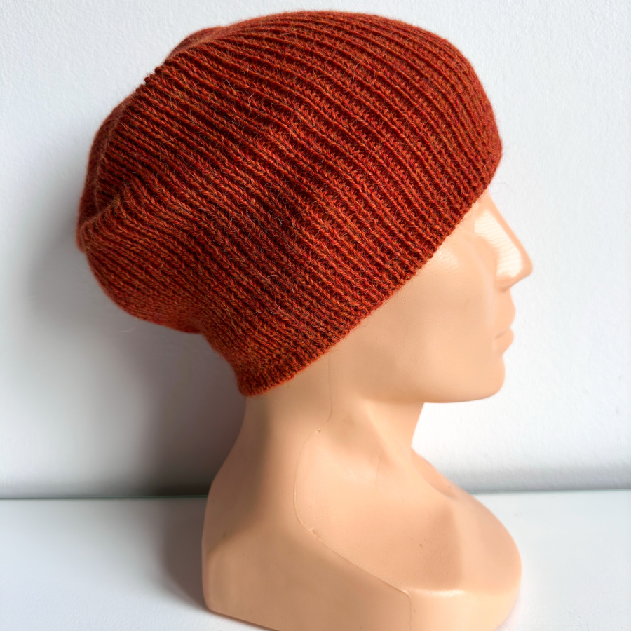 HELEN Beanie 100% Alpaca 2925 rdza
