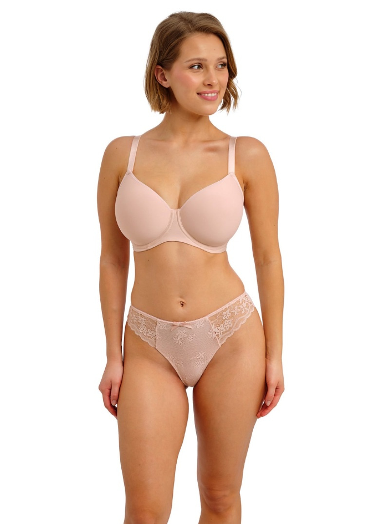 Biustonosz Freya ESSENTIALLY SMOOTH AA404432CAO  Uw Moulded Balcony T-shirt Bra Cameo