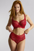 Figi pełne Panache ALLURE 10764 Deep Brief True Red