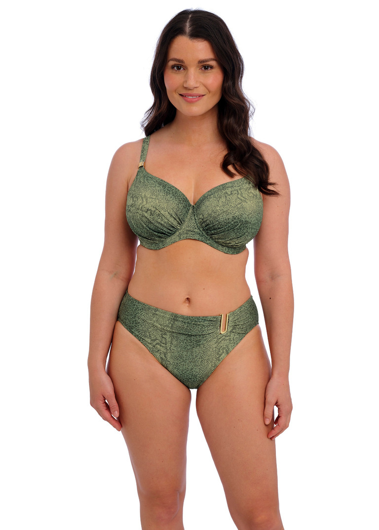 Figi kąpielowe Fantasie MAYA BAY FS505772PRI Mid Rise Bikini Brief Peridot