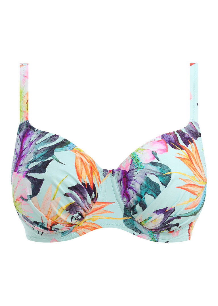 Biustonosz kąpielowy Fantasie Swim PARADISO FS501801SFT Uw Gathered Full Cup Bikini Top Soft Mint