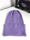 VARELLA Turn-Up Merino Wool Beanie 14 Purple