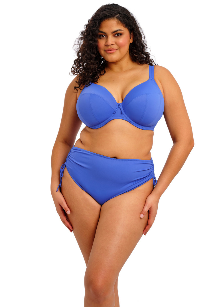 Figi kąpielowe Elomi Swim PLAIN SAILING ES7287AZE Adjustable Bikini Brief Azure