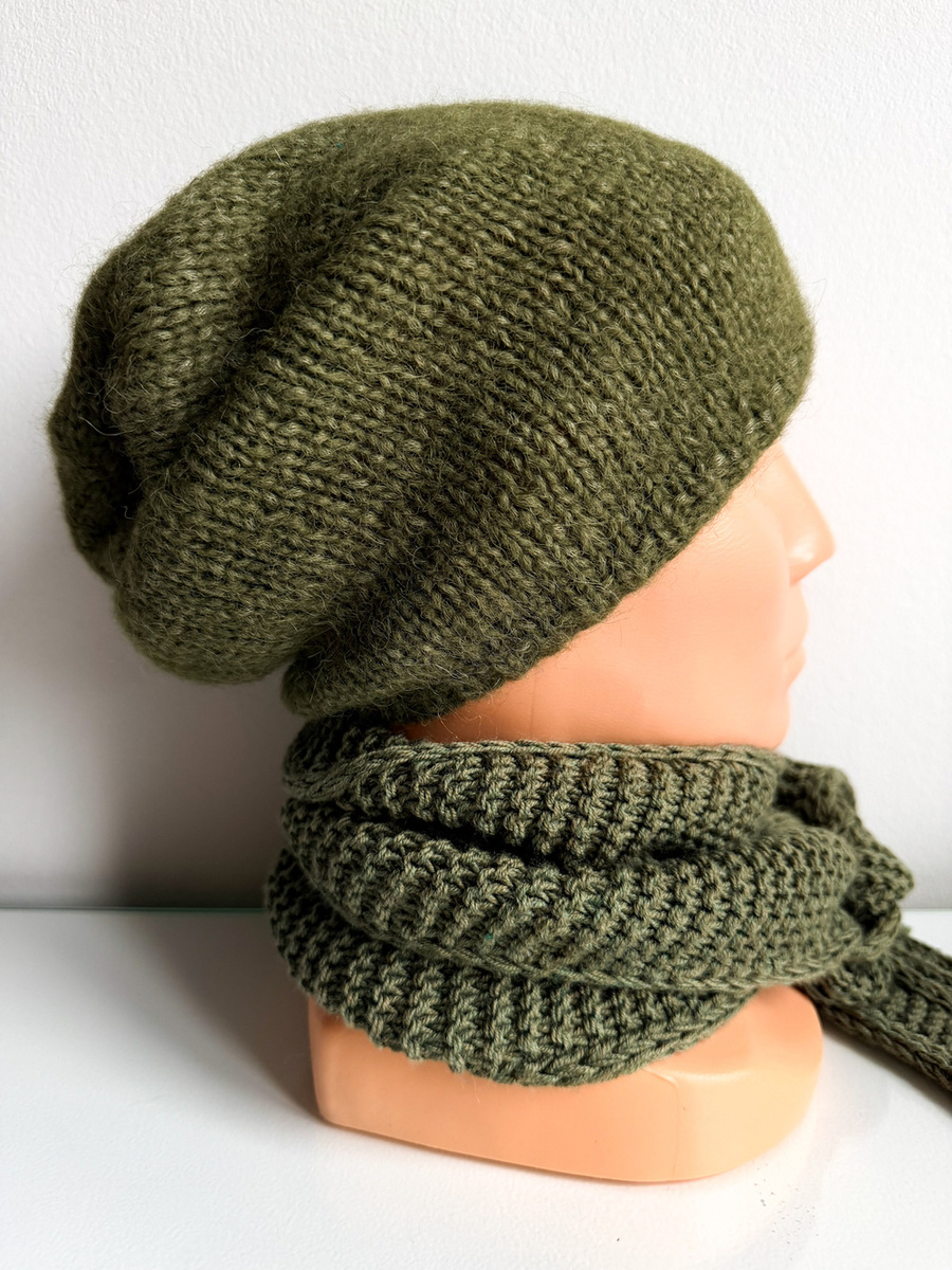 Słodki szalik, apaszka baby merino Nitkowe Love - WYBIERZ KOLOR