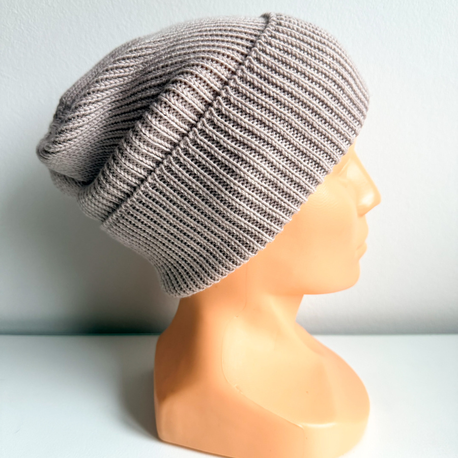VARELLA Beanie-Mütze aus Merinowolle 23 Hellbeige