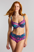 Biustonosz Panache CLARA 7255A Full Cup Bra Teal/Magenta