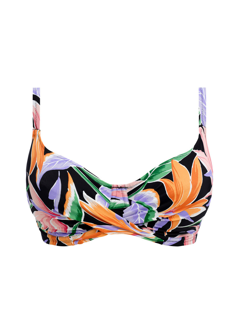 Biustonosz kąpielowy Fantasie Swim MYKONOS COVE FS505905BLK Uw Full Cup Bikini Top Black