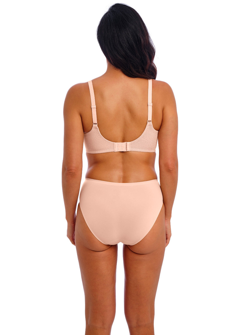 Braletka Wacoal BACK APPEAL WA852303253 Wire Free Bra Rose Dust