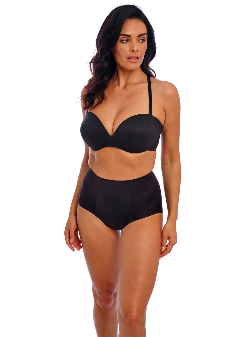 Biustonosz strapless Wacoal INES SECRET WE601011BLK Uw Moulded Strapless Bra Black