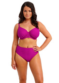 Biustonosz kąpielowy Fantasie Swim BEACH WAVES FS502201BRF Uw Gathered Full Cup Bikini Top Bright Fuchsia
