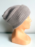 Beanie czapka z wełny merino VARELLA 100% Baby Merino 23 Jasny Beż