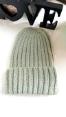 LAURIN Beanie 100% Alpaca 9038 Green Sage