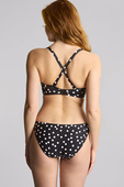 Biustonosz bandeau Panache Swim POLKA DOT SW2073 SCARLETT Bandeau Bikini Top Polka Dot Print